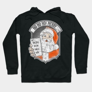 Santa Selfie Hoodie